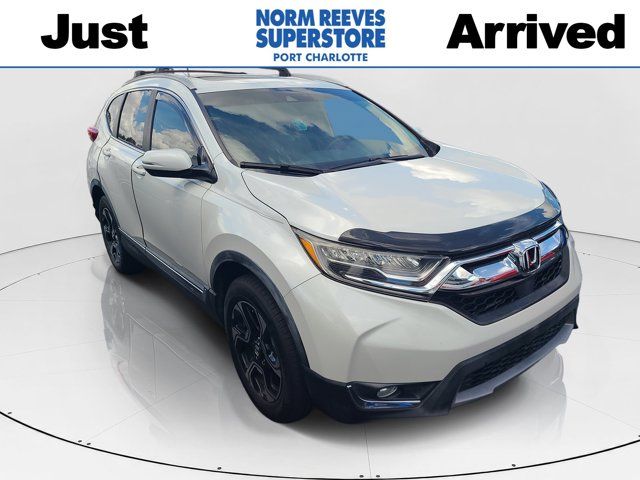Platinum White Pearl 2019 Honda CR-V SUV / Crossover All-Wheel Drive Continuously Variable Transmission