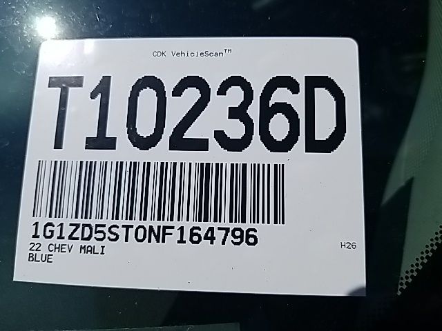Used 2022 Chevrolet Malibu Sedan