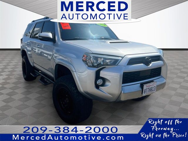 Classic Silver Metallic 2020 Toyota 4Runner SUV / Crossover Four-Wheel Drive 5-Speed Automatic Overdrive