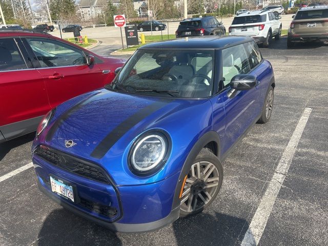 Icy Sunshine Blue Metallic 2025 MINI Cooper Hatchback 7-Speed Automatic