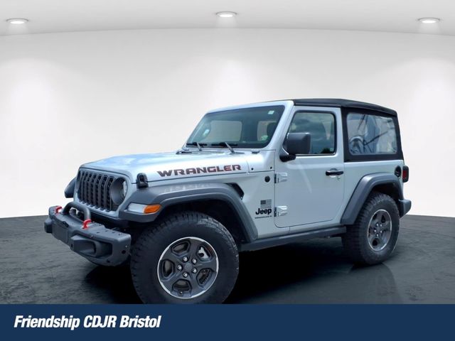 Silver Zynith Clearcoat 2024 Jeep Wrangler SUV / Crossover Four-Wheel Drive 8-Speed Automatic