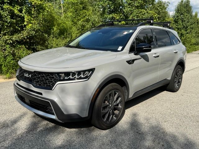 Wolf Gray 2022 Kia Sorento SUV / Crossover All-Wheel Drive 8-Speed Dual Clutch