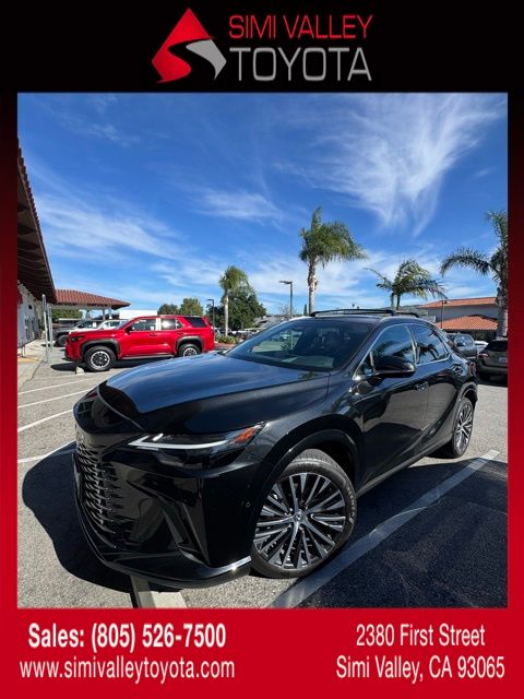 Black (Caviar) 2024 Lexus RX 350 Premium FWD SUV / Crossover Front-Wheel Drive 8-Speed Automatic