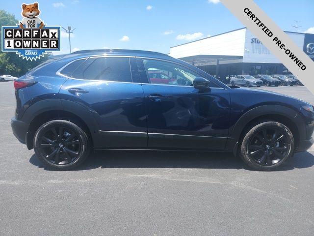 2025 Mazda CX-30 2.5 Turbo Premium Plus Package Blue at Matthews Motors of Wilmington
