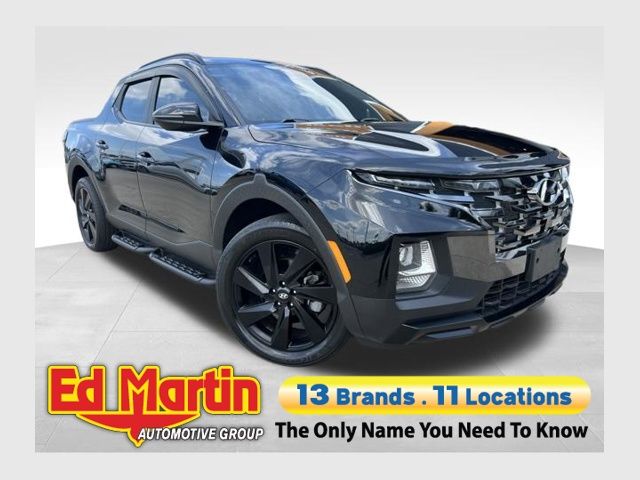 Phantom Black 2023 Hyundai Santa Cruz Pickup Truck All-Wheel Drive Automatic
