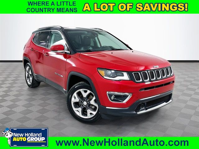 Redline Pearlcoat 2018 Jeep Compass Limited 4WD SUV / Crossover Four-Wheel Drive 9-Speed Automatic