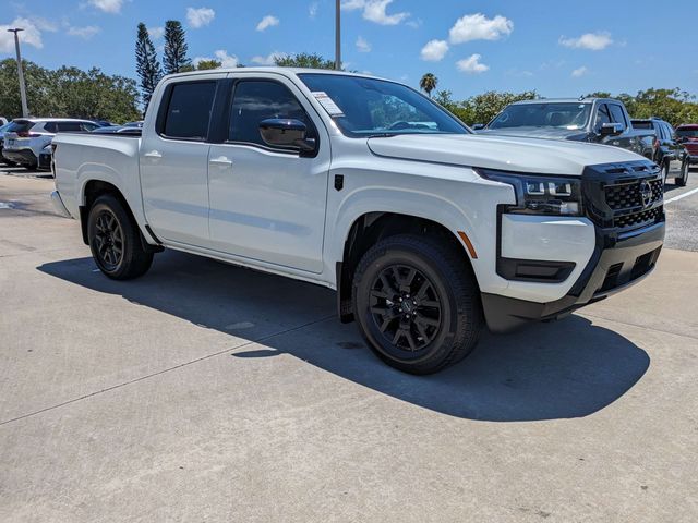 White 2026 Nissan Frontier Pickup Truck 4X2 9-Speed Automatic Overdrive