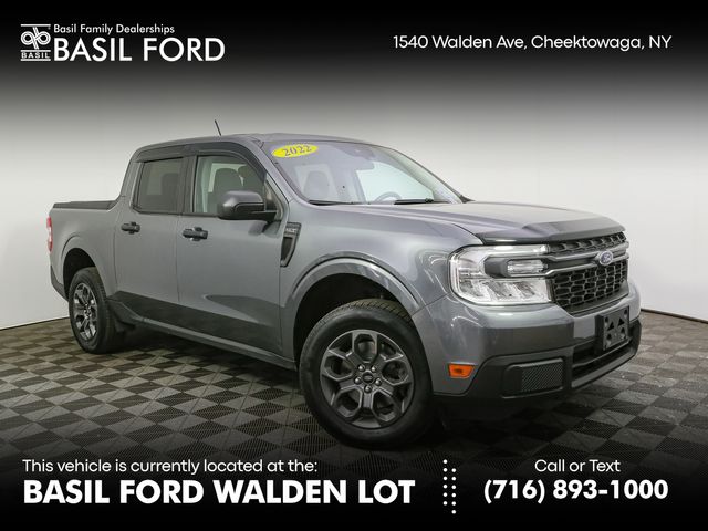 Gray 2022 Ford Maverick Pickup Truck All-Wheel Drive 8-Speed Automatic