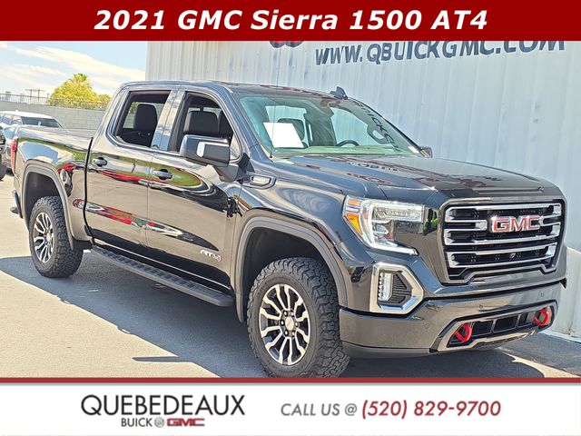 Onyx Black 2021 GMC Sierra 1500 Pickup Truck Four-Wheel Drive Automatic