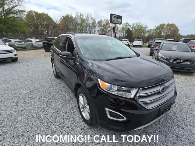 Shadow Black 2017 Ford Edge SEL AWD SUV / Crossover All-Wheel Drive 6-Speed Automatic
