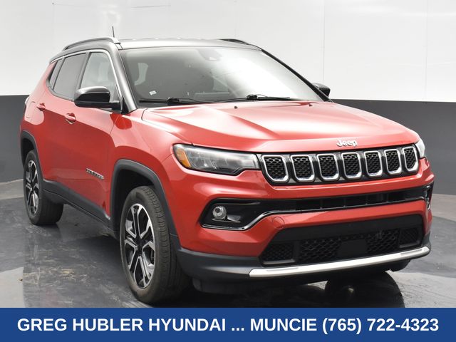 Redline Pearlcoat 2023 Jeep Compass SUV / Crossover Four-Wheel Drive 8-Speed Automatic