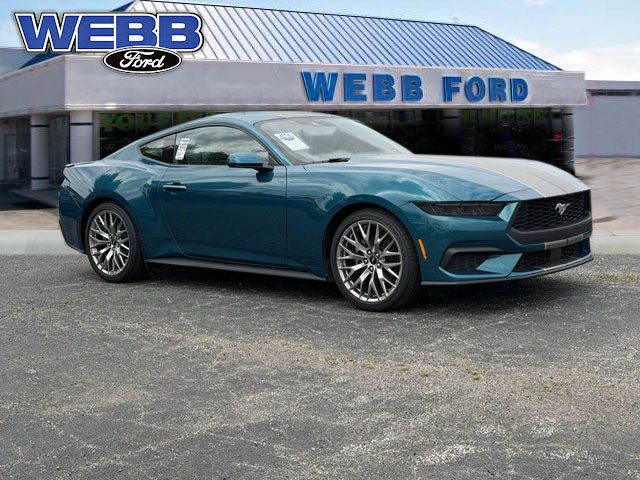 Adriatic Blue Metallic 2026 Ford Mustang Coupe Rear-Wheel Drive Automatic
