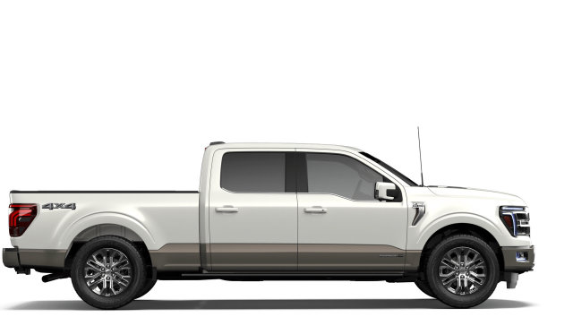 New 2026 Star White Metallic Tri-Coat Ford King Ranch image 5