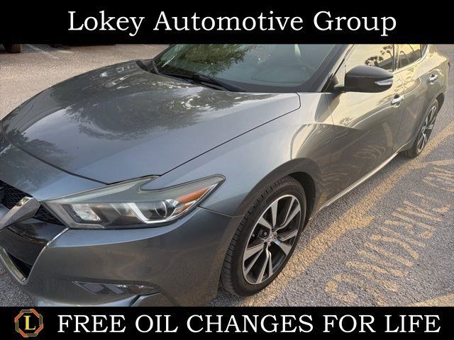 Gray (Gun Metallic) 2016 Nissan Maxima SL Sedan Front-Wheel Drive Continuously Variable Transmission