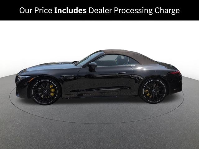 Obsidian Black 2026 Mercedes-Benz SL-Class Convertible All-Wheel Drive 9-Speed Automatic