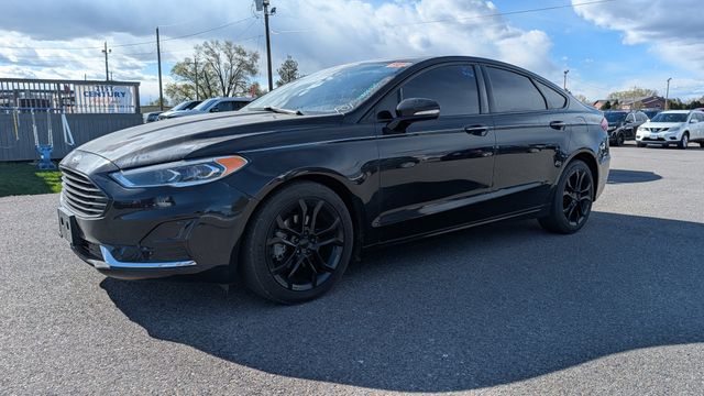 Black 2019 Ford Fusion SEL Sedan Front-Wheel Drive 6-Speed Automatic
