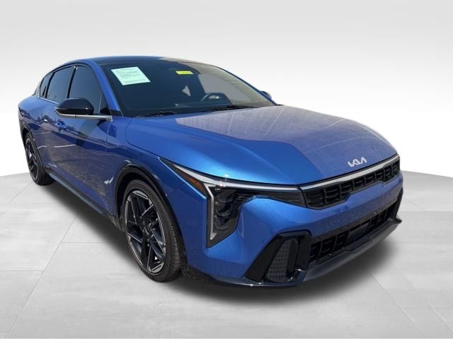 Wave Blue 2025 Kia K4 GT-Line FWD Sedan Front-Wheel Drive Continuously Variable Transmission
