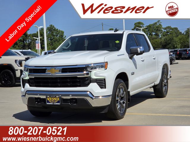 Summit White 2024 Chevrolet Silverado 1500 Pickup Truck 4X2 Automatic