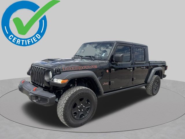 Black Clearcoat 2023 Jeep Gladiator Pickup Truck Four-Wheel Drive 8-Speed Automatic