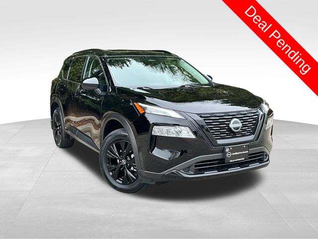 Super Black 2023 Nissan Rogue SV AWD SUV / Crossover All-Wheel Drive Continuously Variable Transmission
