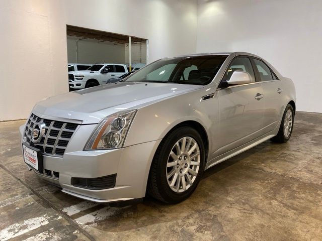 Radiant Silver Metallic 2013 Cadillac CTS Sedan Rear-Wheel Drive 6-Speed Automatic