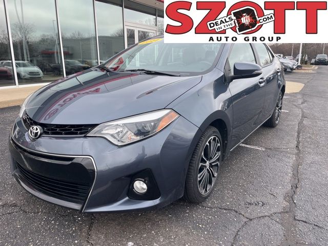 Slate Metallic 2014 Toyota Corolla S Plus Sedan Front-Wheel Drive 4-Speed Automatic