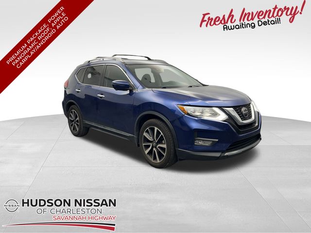 2019 Caspian Blue Metallic Nissan Rogue SL FWD SUV