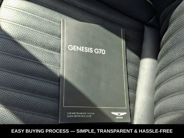 Used 2022 Genesis G70 Sedan
