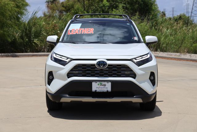 2022 Toyota RAV4 Hybrid Limited White at Joe Myers Mazda Kia
