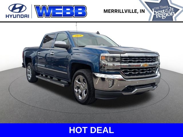 2018 Chevrolet Silverado 1500 LTZ Crew Cab 4WD