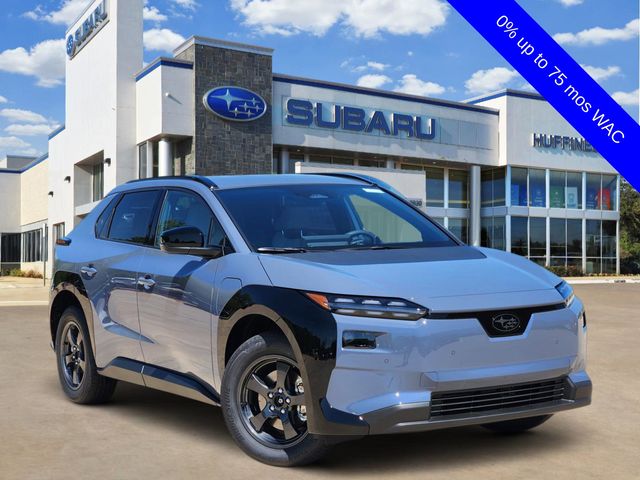 Harbor Mist Gray Pearl 2026 Subaru Solterra Premium AWD SUV / Crossover All-Wheel Drive 1-Speed Automatic