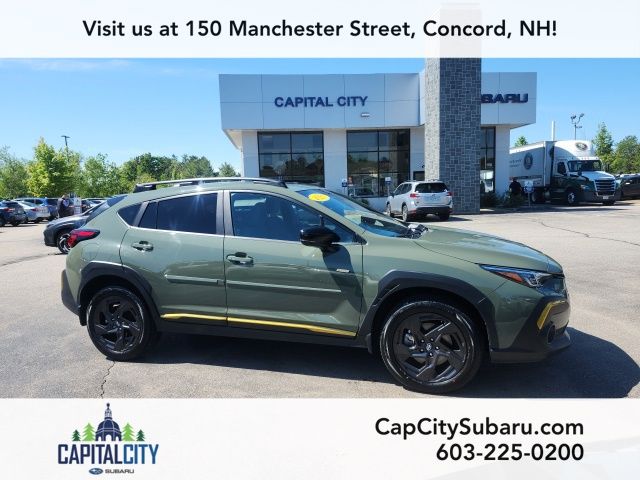 Alpine Green 2025 Subaru Crosstrek Sport AWD SUV / Crossover All-Wheel Drive Continuously Variable Transmission
