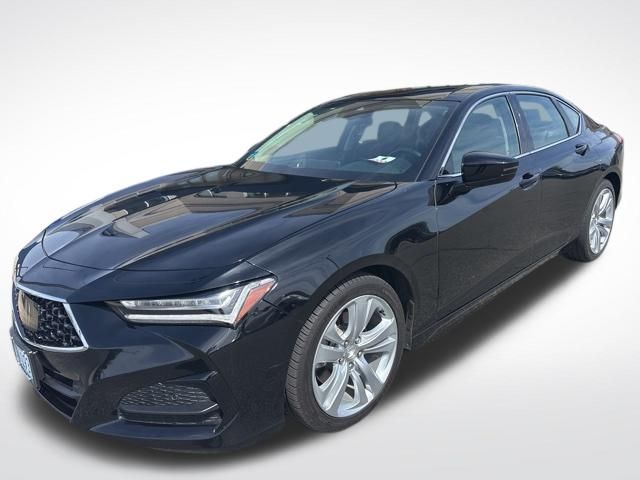 Black 2022 Acura TLX FWD with Technology Package Sedan Front-Wheel Drive Automatic