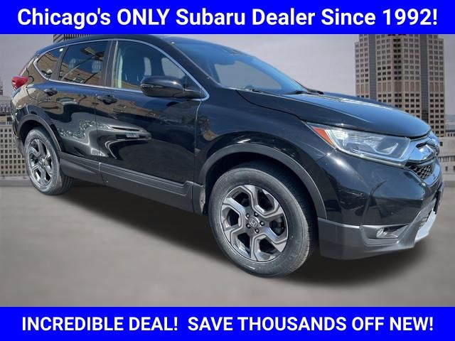 Crystal Black Pearl 2017 Honda CR-V EX-L AWD SUV / Crossover All-Wheel Drive Continuously Variable Transmission