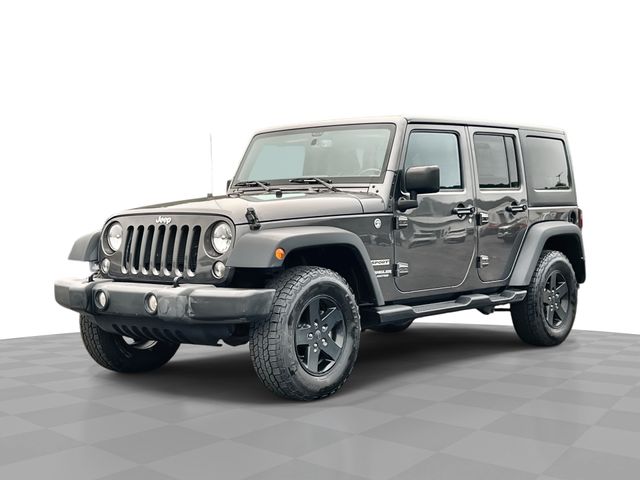 Gray (Granite Crystal Metallic Clearcoat) 2016 Jeep Wrangler SUV / Crossover Four-Wheel Drive 5-Speed Automatic