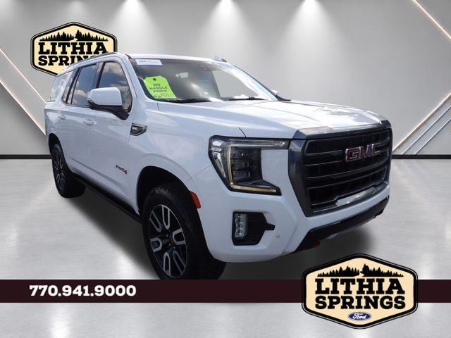 Summit White 2021 GMC Yukon SUV / Crossover Four-Wheel Drive