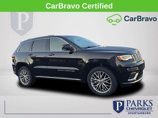 Diamond Black 2018 Jeep Grand Cherokee SUV / Crossover Four-Wheel Drive 8-Speed Automatic