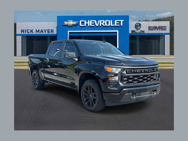 Black 2024 Chevrolet Silverado 1500 Pickup Truck Four-Wheel Drive 8-Speed Automatic