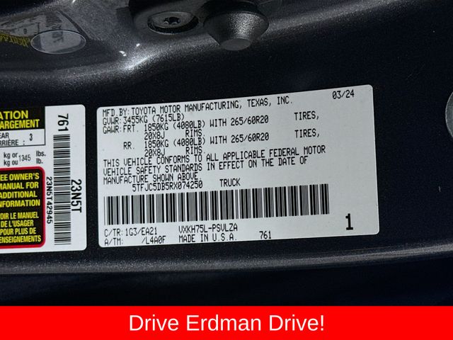 Used 2024 Toyota Tundra Hybrid Truck