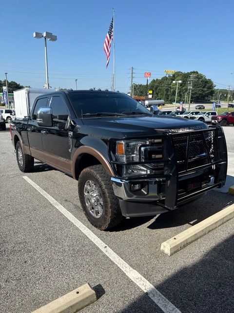 Black Metallic 2022 Ford F-250 Super Duty Pickup Truck Four-Wheel Drive Automatic