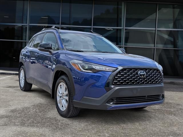 Blue 2025 Toyota Corolla Cross LE FWD SUV / Crossover Front-Wheel Drive Continuously Variable Transmission