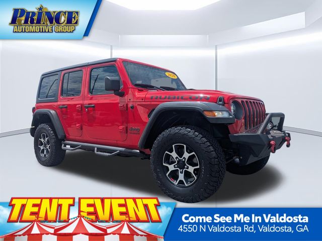 Firecracker Red Clearcoat 2020 Jeep Wrangler Unlimited Rubicon 4WD SUV / Crossover Four-Wheel Drive 8-Speed Automatic