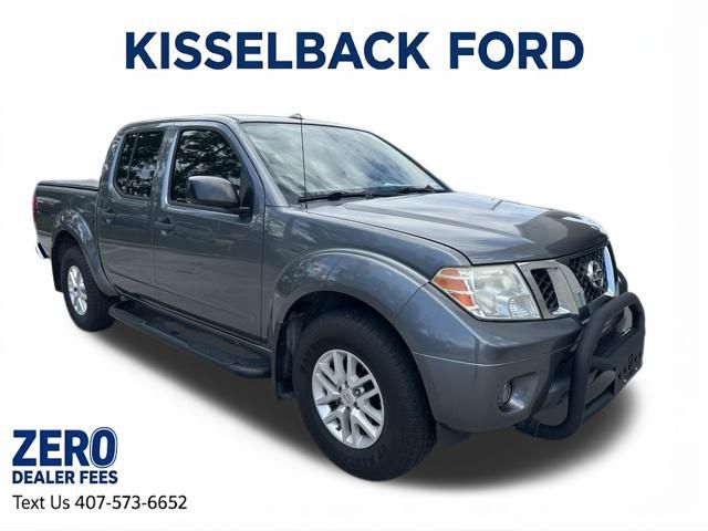 Gray (Gun Metallic) 2017 Nissan Frontier Pickup Truck Four-Wheel Drive 5-Speed Automatic Overdrive