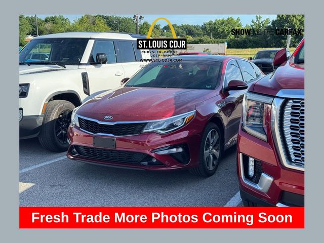 Passion Red 2019 Kia Optima Sedan Front-Wheel Drive 6-Speed Automatic
