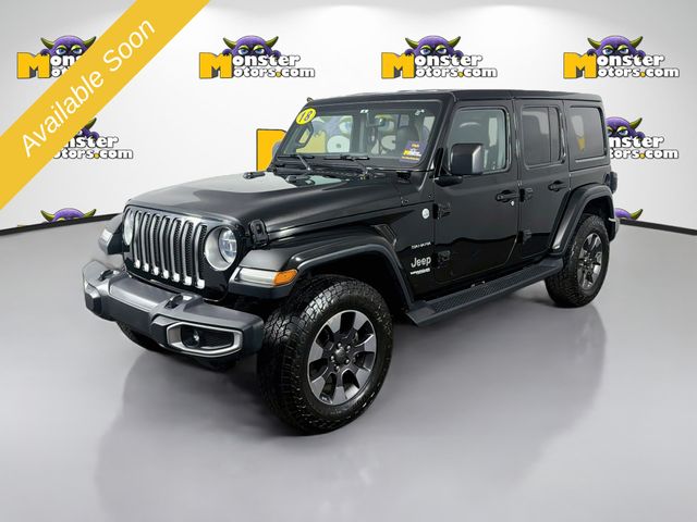 Black Clearcoat 2018 Jeep Wrangler SUV / Crossover Four-Wheel Drive 8-Speed Automatic