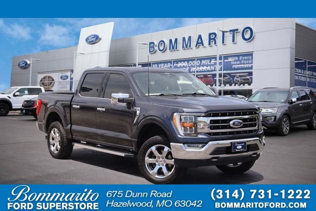 Quartz Metallic 2022 Ford F-150 Pickup Truck Four-Wheel Drive Automatic