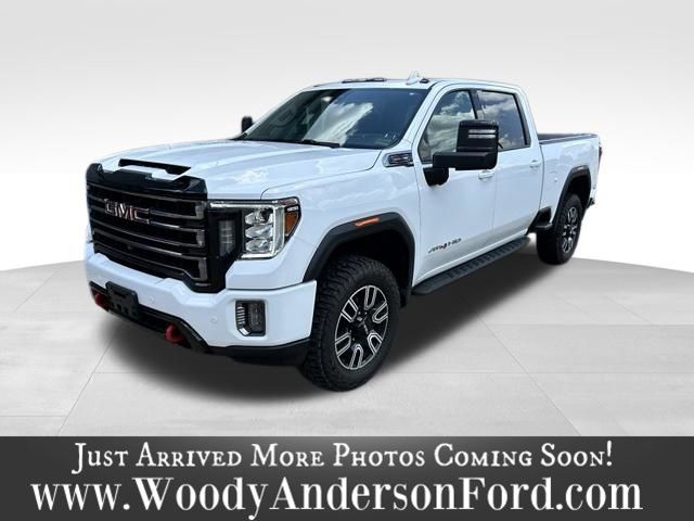 Summit White 2021 GMC Sierra 2500HD Pickup Truck Four-Wheel Drive 6-Speed Automatic
