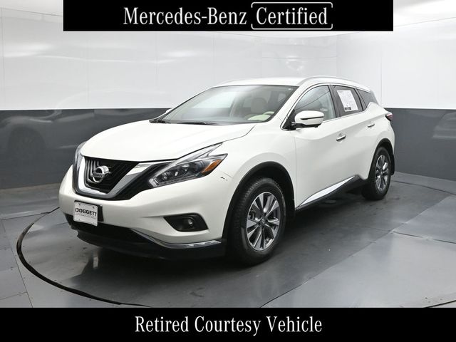 Pearl White 2018 Nissan Murano SUV / Crossover Front-Wheel Drive Continuously Variable Transmission