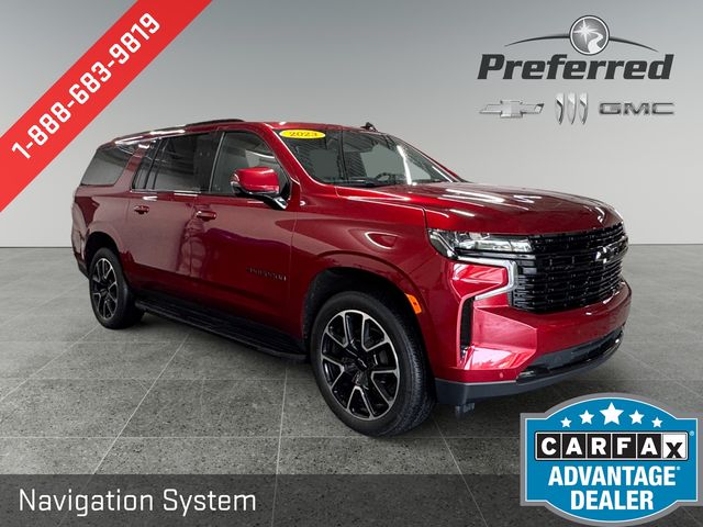 Radiant Red Tintcoat 2023 Chevrolet Suburban SUV / Crossover Four-Wheel Drive