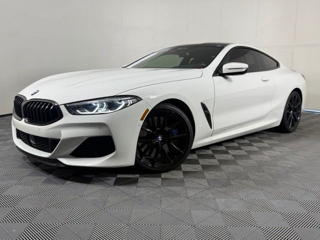 Alpine White 2019 BMW 8 Series Coupe All-Wheel Drive 8-Speed Automatic